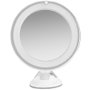 Orbegozo ESP 1010 Espejo cosmético de pared con luz, Ø17cm